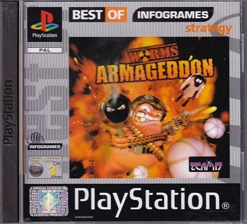 Worms Armageddon - PS1 (B Grade) (Used) (Eng)